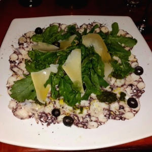Carpaccio de pulpo