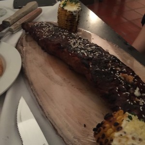 rack costillas bbq