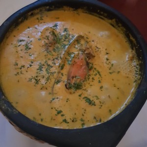 cazuela de mariscos 