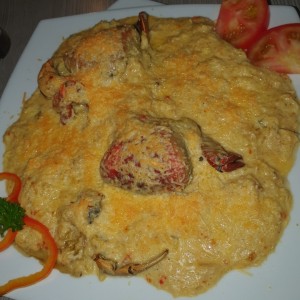 Cangrejo gratinado