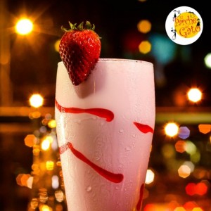 malteada de fresa