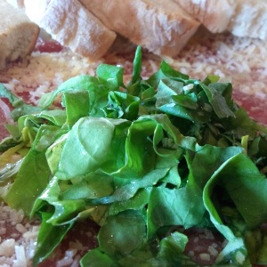 Carpaccio de res
