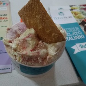 helados deliciosos y este 