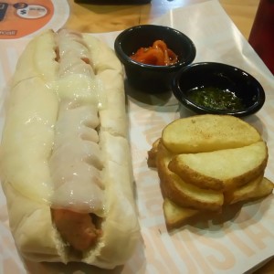 Perro choripan argentino 