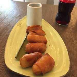 springroll de salmon