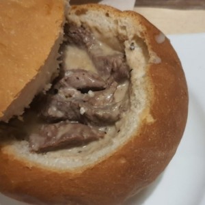 Pancook Lomito a la pimienta