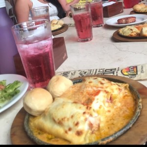 canelones de piña