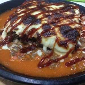 lasaña de carne
