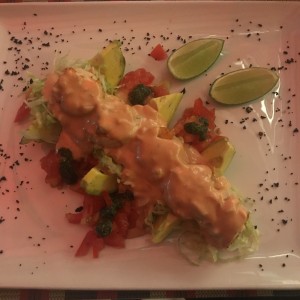 ceviche de lamgostinos 