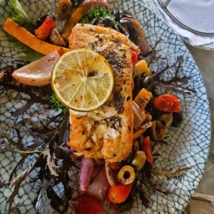 Salmon a la plancha
