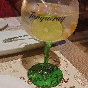 Gin Tonic preparado por Benjamin