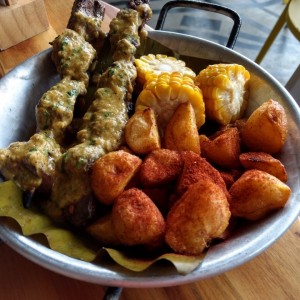 Anticucho de corazón