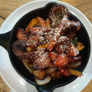 Pulpo a la parrilla 