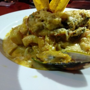 Pasta con mariscos