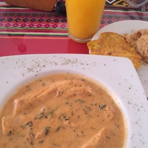 sudado de pescado a lo pacifico 
