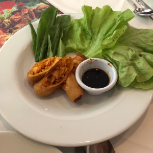 Rollitos de Cangrejo y Camarones