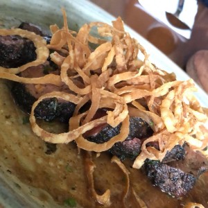 Lomo hierbabuena pimienta