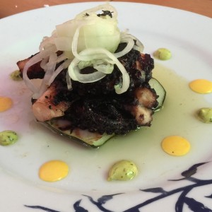 pulpo a la parrilla