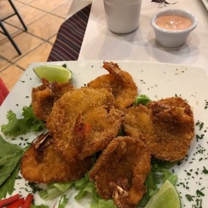 langostinos apanados