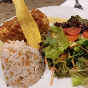 Chuleta de Pollo de la Abuelita Doris.