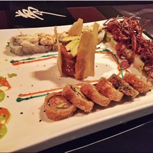 tartar de atun, sushi Yovanna, suhi platano