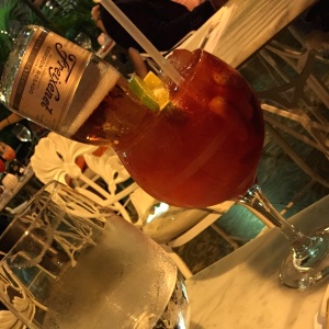 Coctel con Freixenet Cava Rosado.