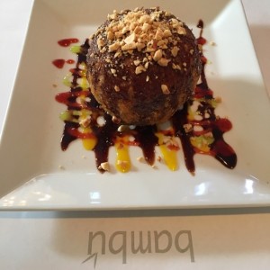 helado frito