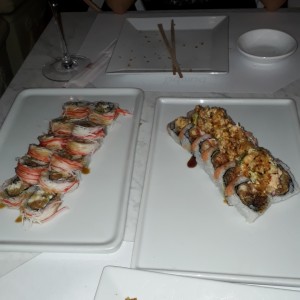 Crazy Kani y Osaka roll