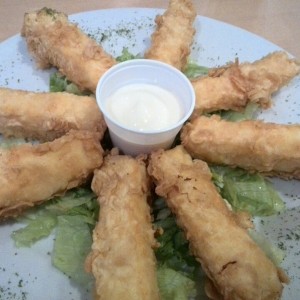 Dedos de Mozzarella