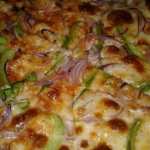 pizza de vegetales