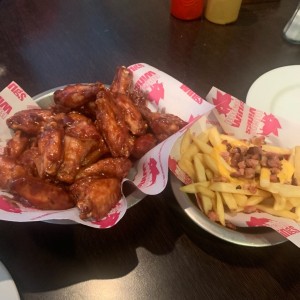 alitas de pollo