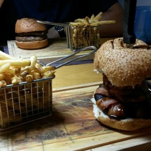 big bacon boss y doble carne
