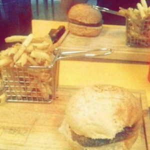hamburguesa beyaz