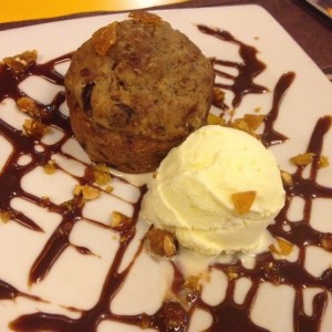 Cupcake de Banana (Postre) 