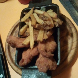 Tenders con papas