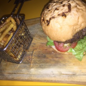 Hamburguesa cheddar