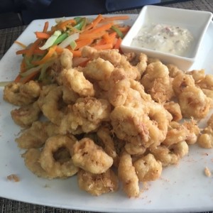 Calamares rebosados