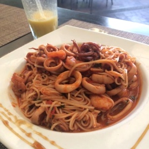 "Tallarines" Mediterraneo
