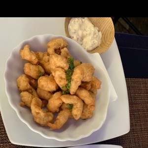 camarones rebosados