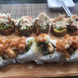 California y Arrecife roll.