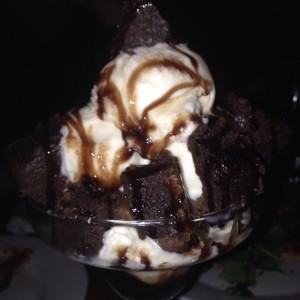 Copa Soho de Brownie con Helado! DIVINA