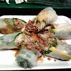 Entrada: Roll lomito