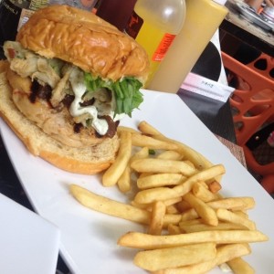 Hamburguesa de pescado