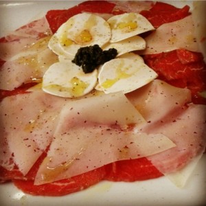 Carpaccio de lomito