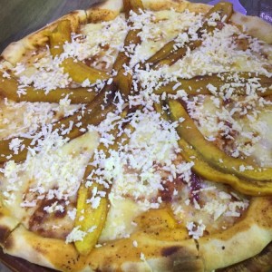 pizza de platano 