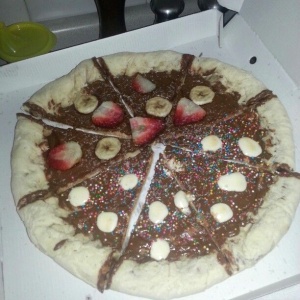 Pizza de Nuttela 