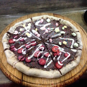 Pizza de nutella