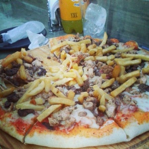 Pizpa (pizza de parrilla)