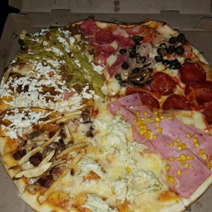 Pizza degustacion