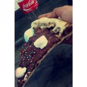 Pizza de Nutella